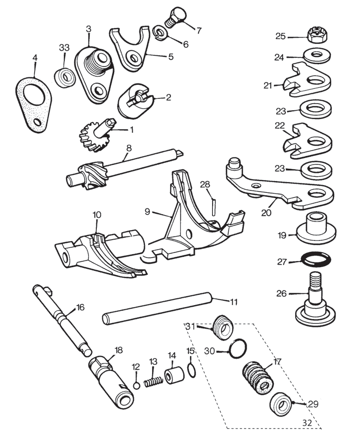 Gearbox Selector Forks