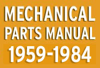 Classic Mini Mechanical Parts Manual 1959-1985