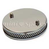 Pancake Air-Cleaner, Suits 55 thru 58mm Carb Spigots, 2 inch wide