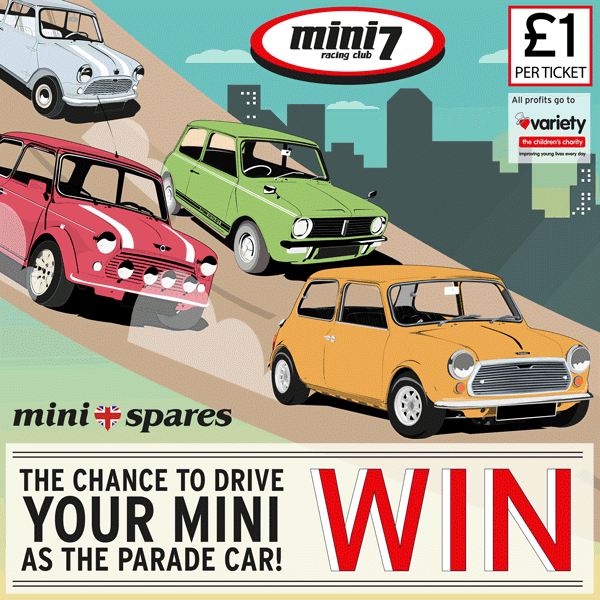 Prize draw from Mini Spares